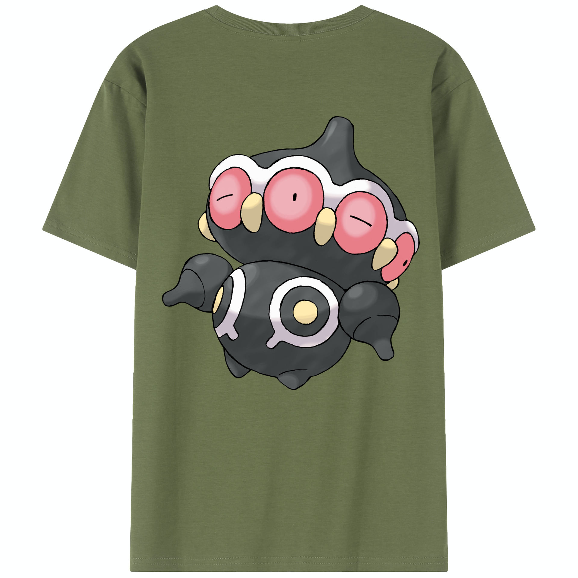（画像用） ポケットモンスター Pokémon 綿100％半袖Tシャツ（背面プリント）